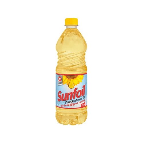Sunfoil Sunflower Oil 750ml